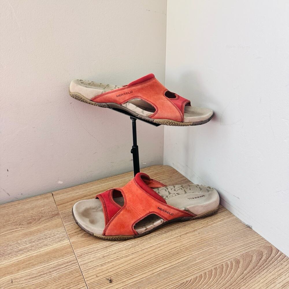 Merrell Palmetto slip-on sandals Orange Women’s Size 11